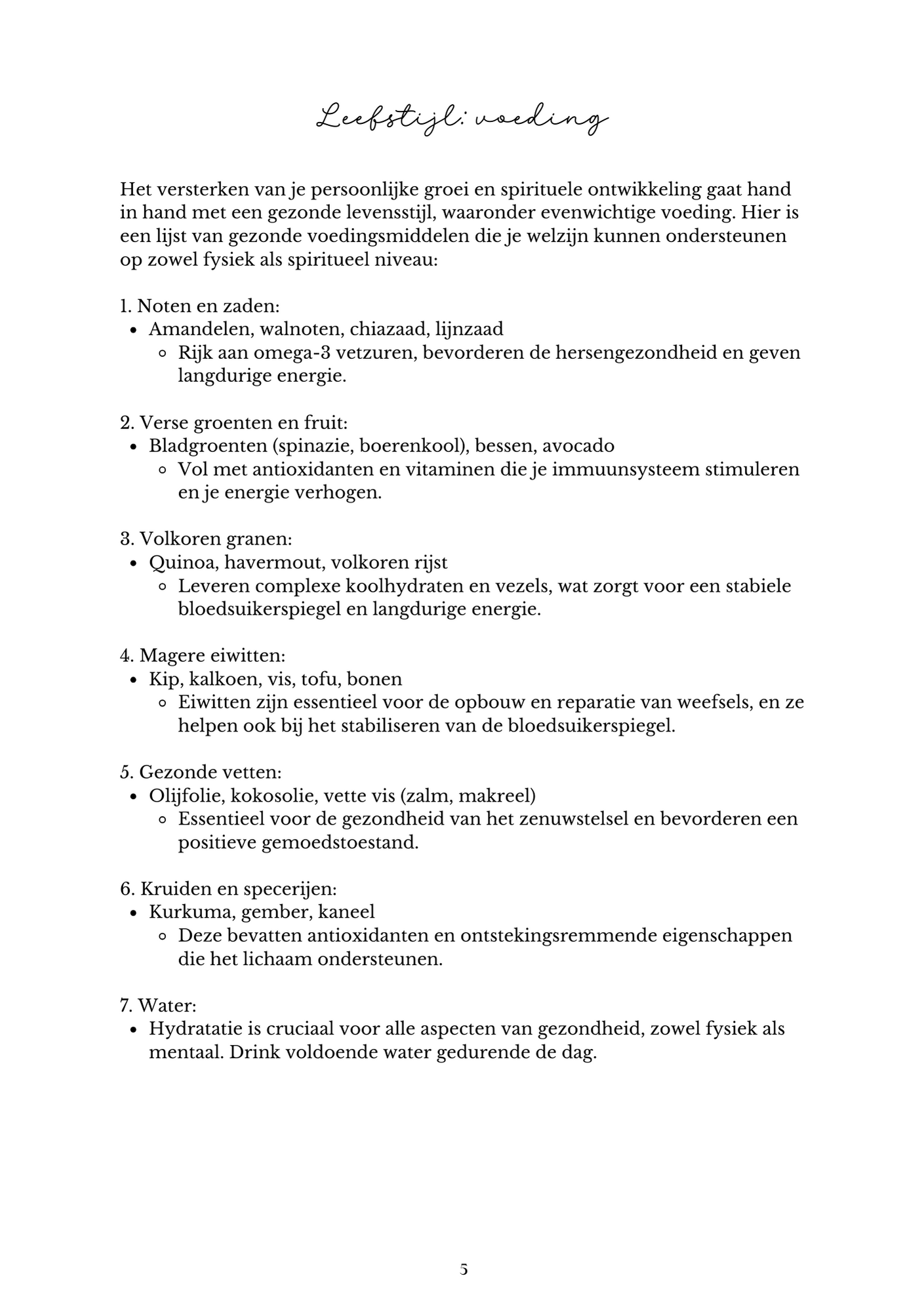 persoonlijke ontwikkeling leefstijl