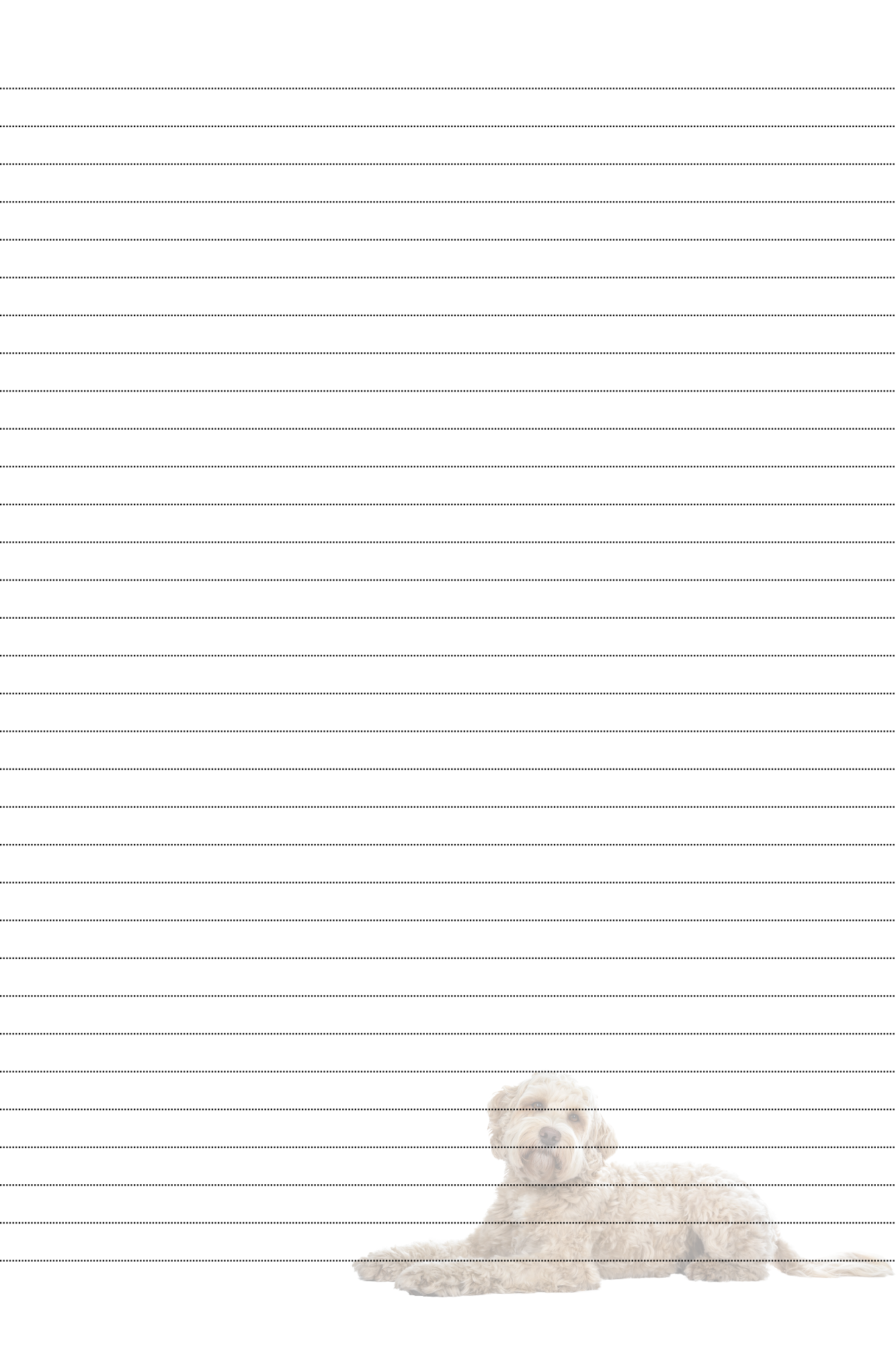 Notitieboek voor Hondenliefhebbers: A5 formaat met 150 Gelinieerde blz en glanzende softcover - volop schrijfruimte