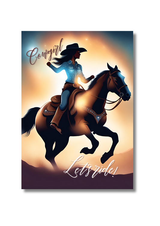 notitieboek cowgirl