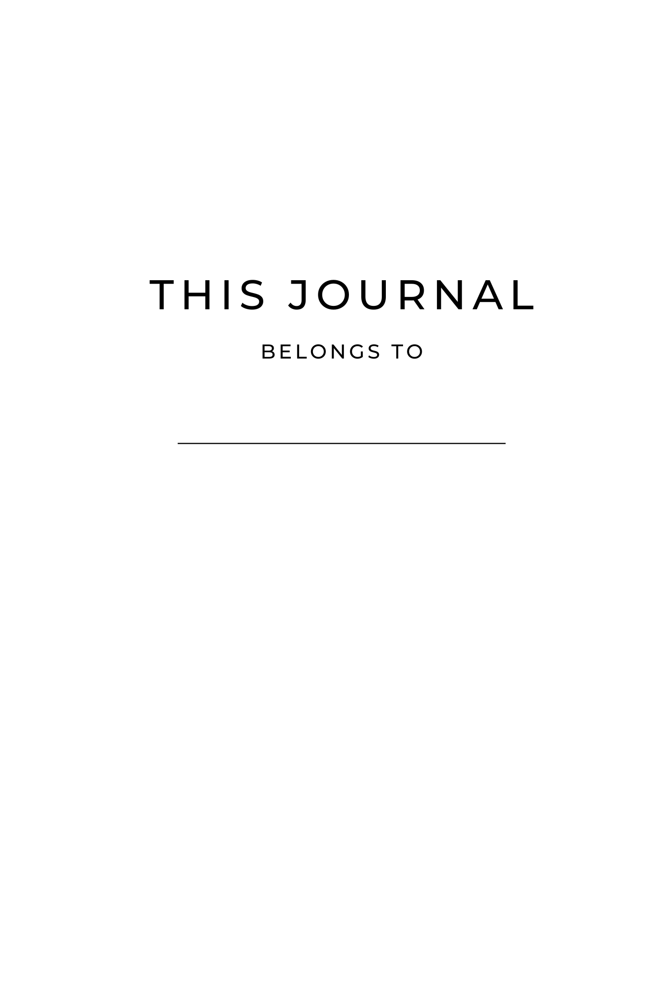 notitieboek minimalistisch