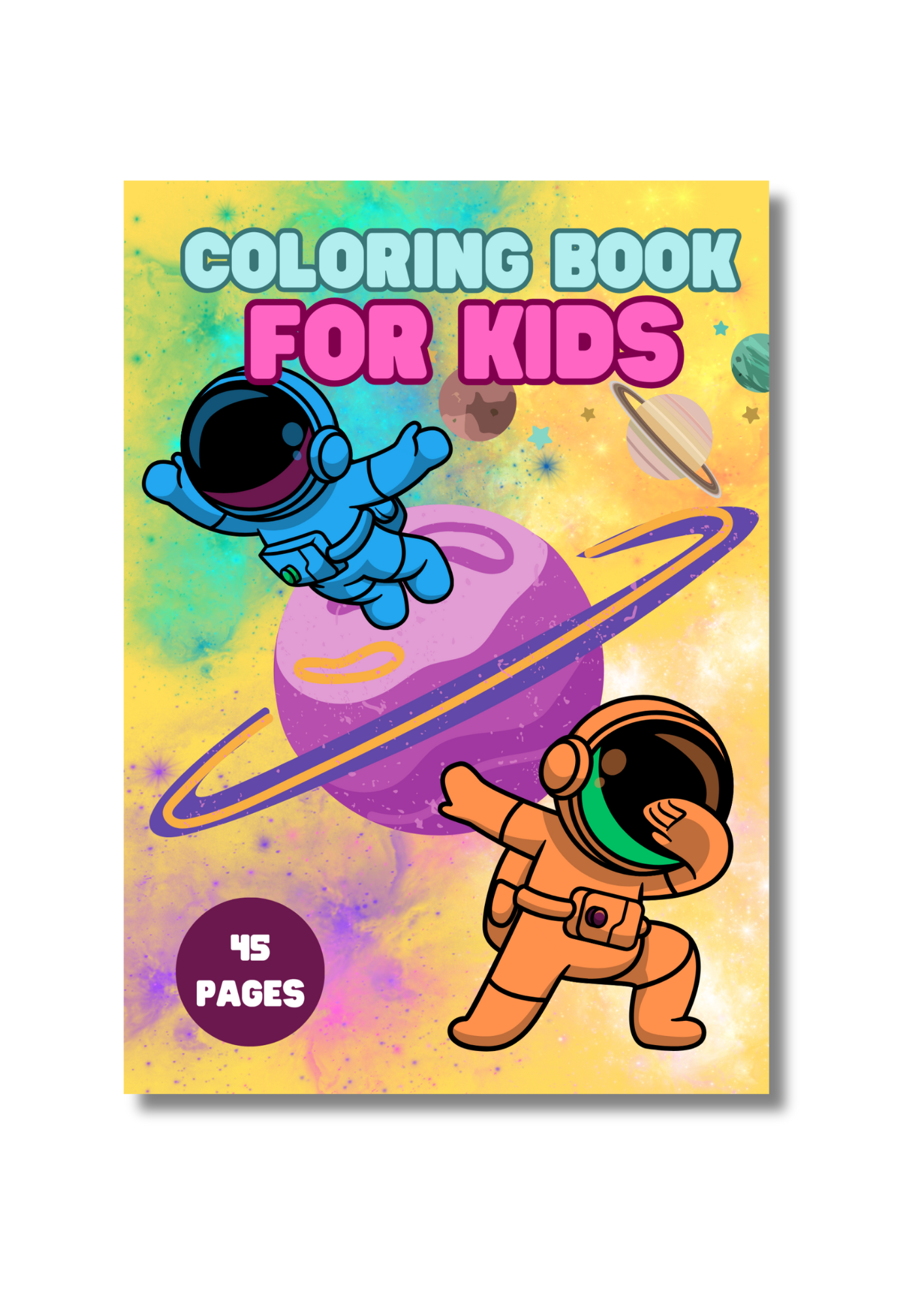 kleurboek astronauten