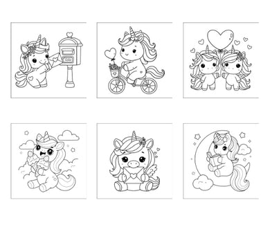 Kleurboek voor kinderen: Eenhoorn - 35 leuke en eenvoudige ontwerpen van schattig eenhoorns
