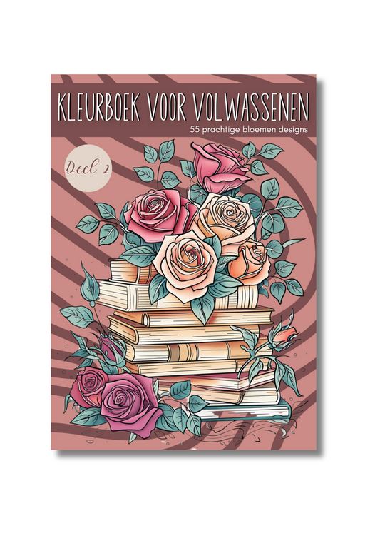 kleurboek volwassenen bloemen