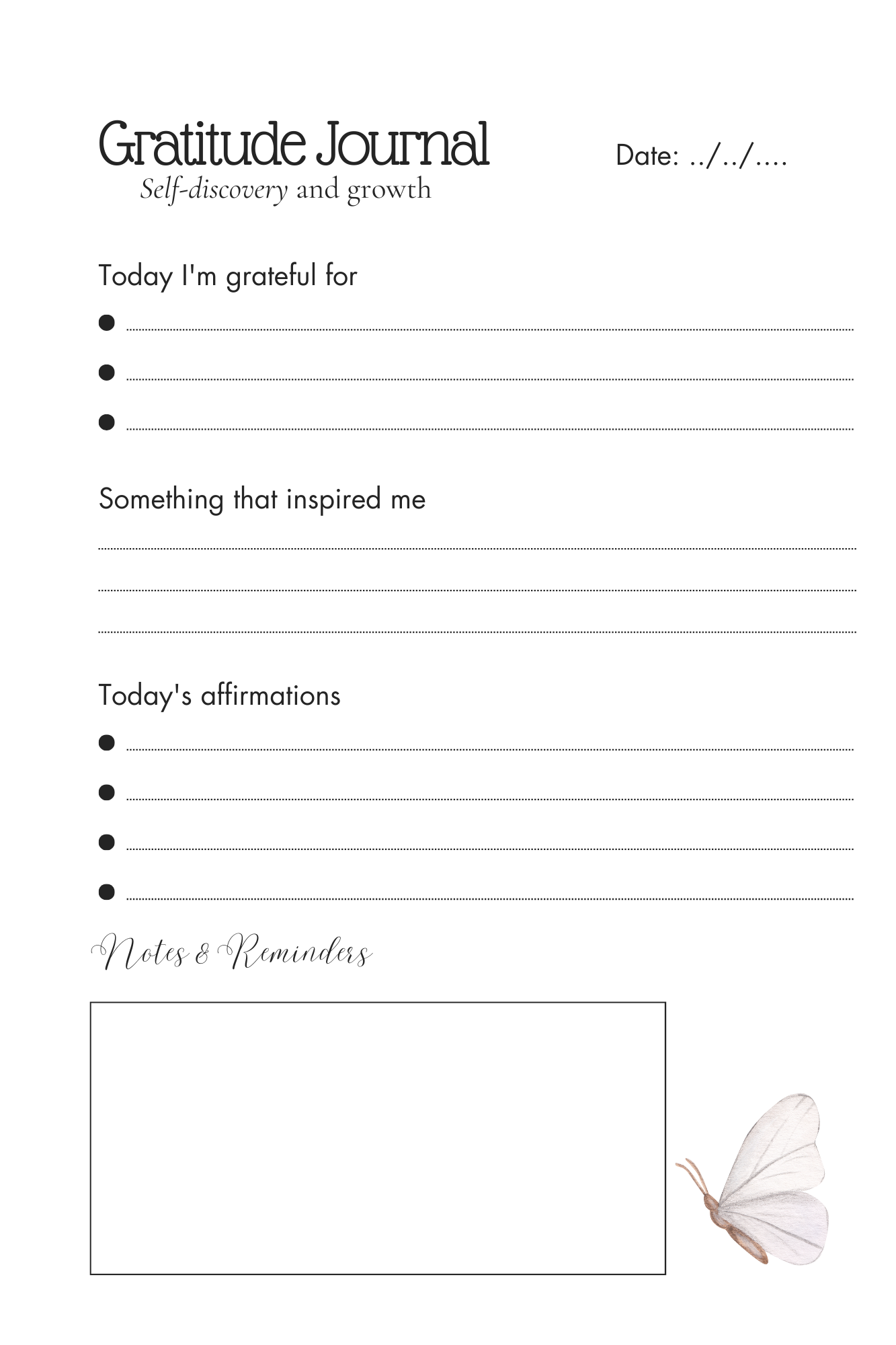 gratitude journal prompts
