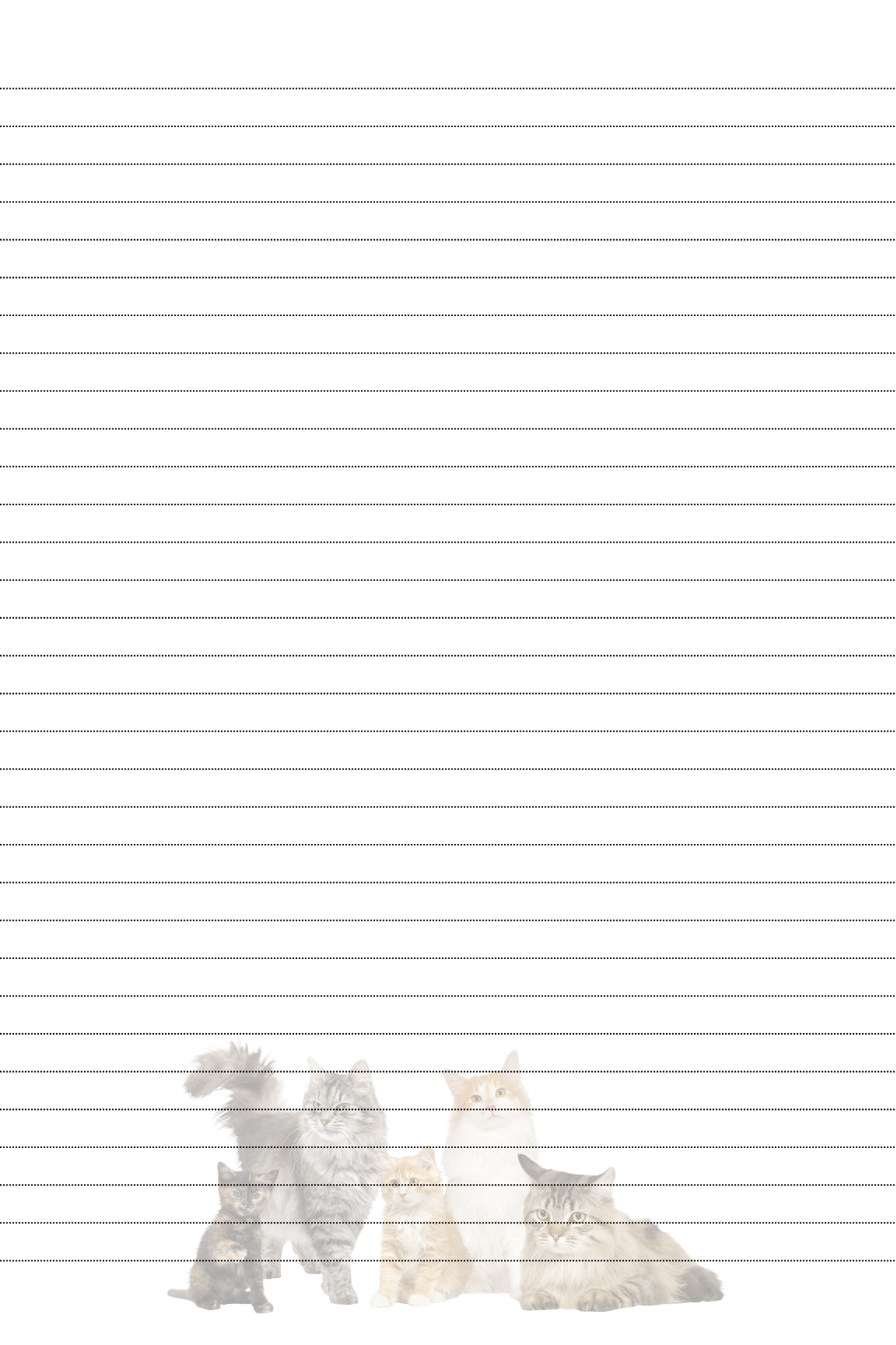 notitieboek poezen a5
