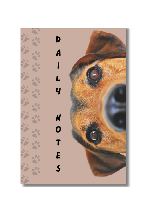 notitieboek hond