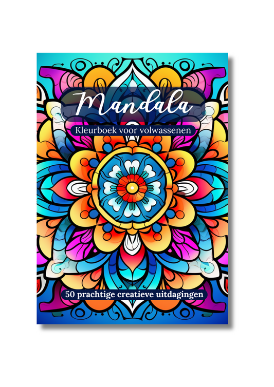 Kleurboek voor volwassenen: Mandala's - 50 Ontspannende kleurplaten in handzaam A5 formaat voor creativiteit en mindfulness