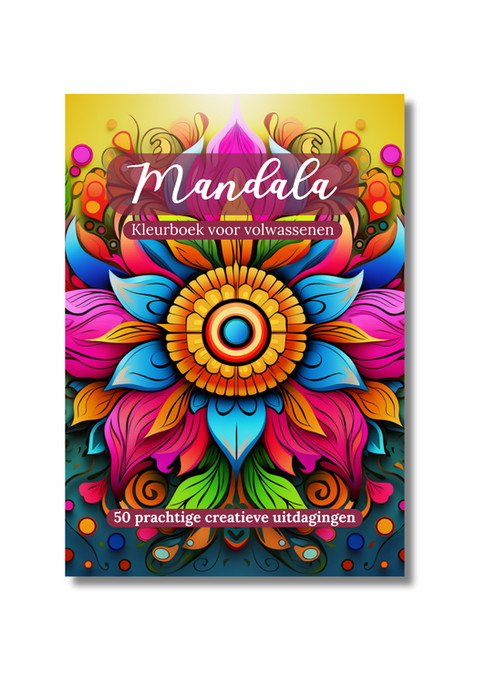 Kleurboek voor volwassenen deel 2: Mandala's - 50 Nieuwe ontspannende kleurplaten in handzaam A5 formaat voor creativiteit en mindfulness