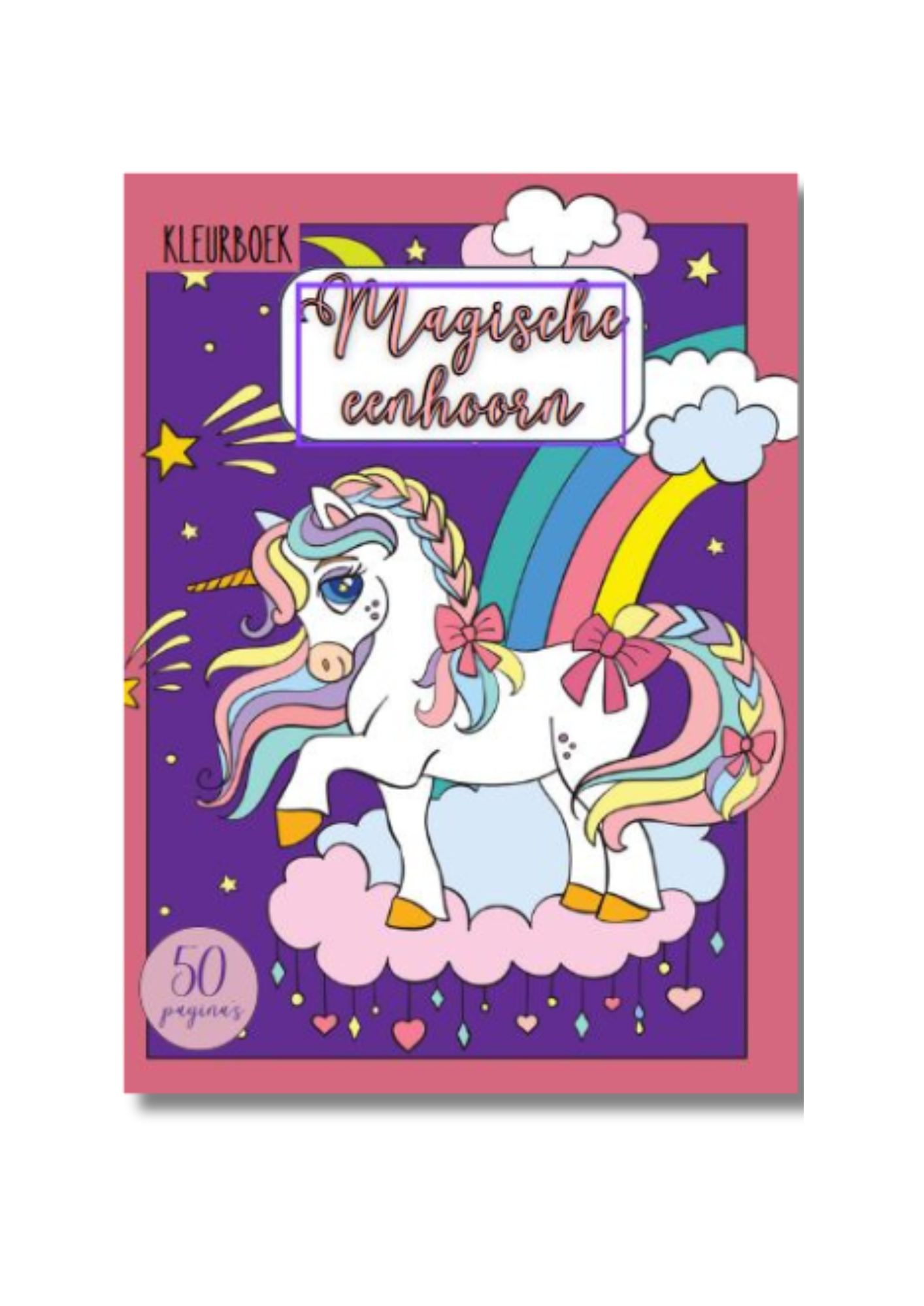 kleurboek eenhoorn kinderen