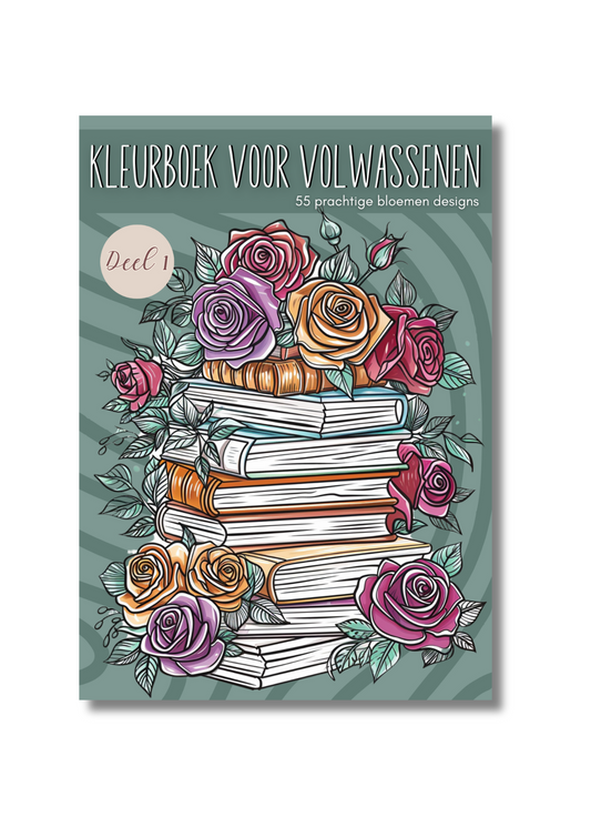 kleurboek volwassenen bloemen