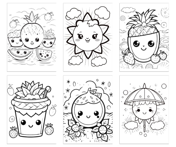Kawaii kleurboek voor volwassenen: 100 Schattige ijsjes - Urenlang kleurplezier en creatieve ontspanning
