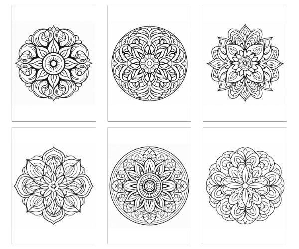 Kleurboek voor volwassenen: Mandala's - 50 Ontspannende kleurplaten in handzaam A5 formaat voor creativiteit en mindfulness