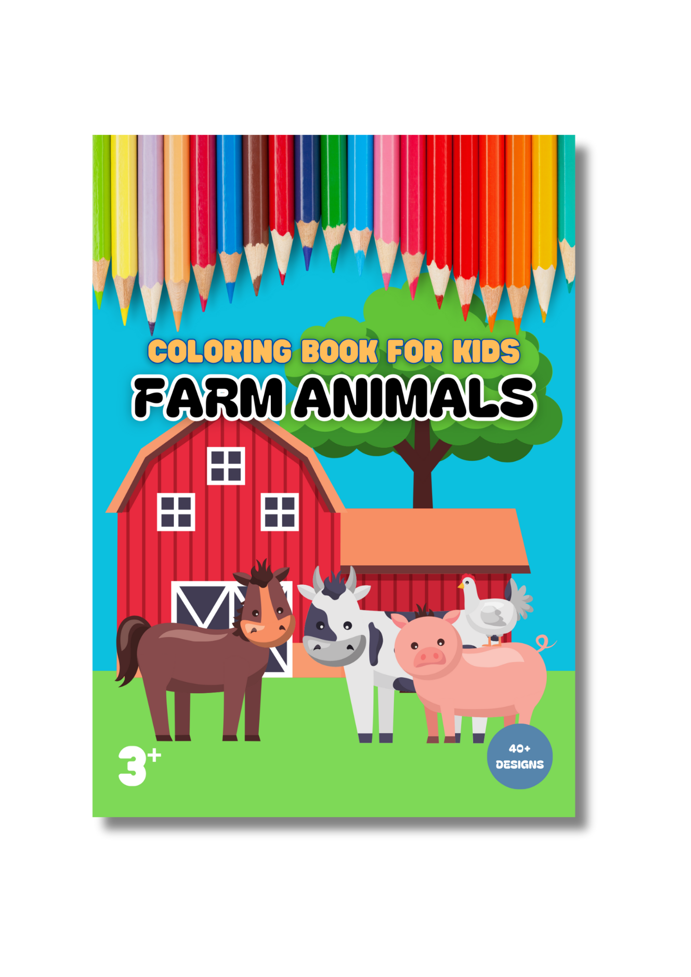 kleurboek boerderijdieren