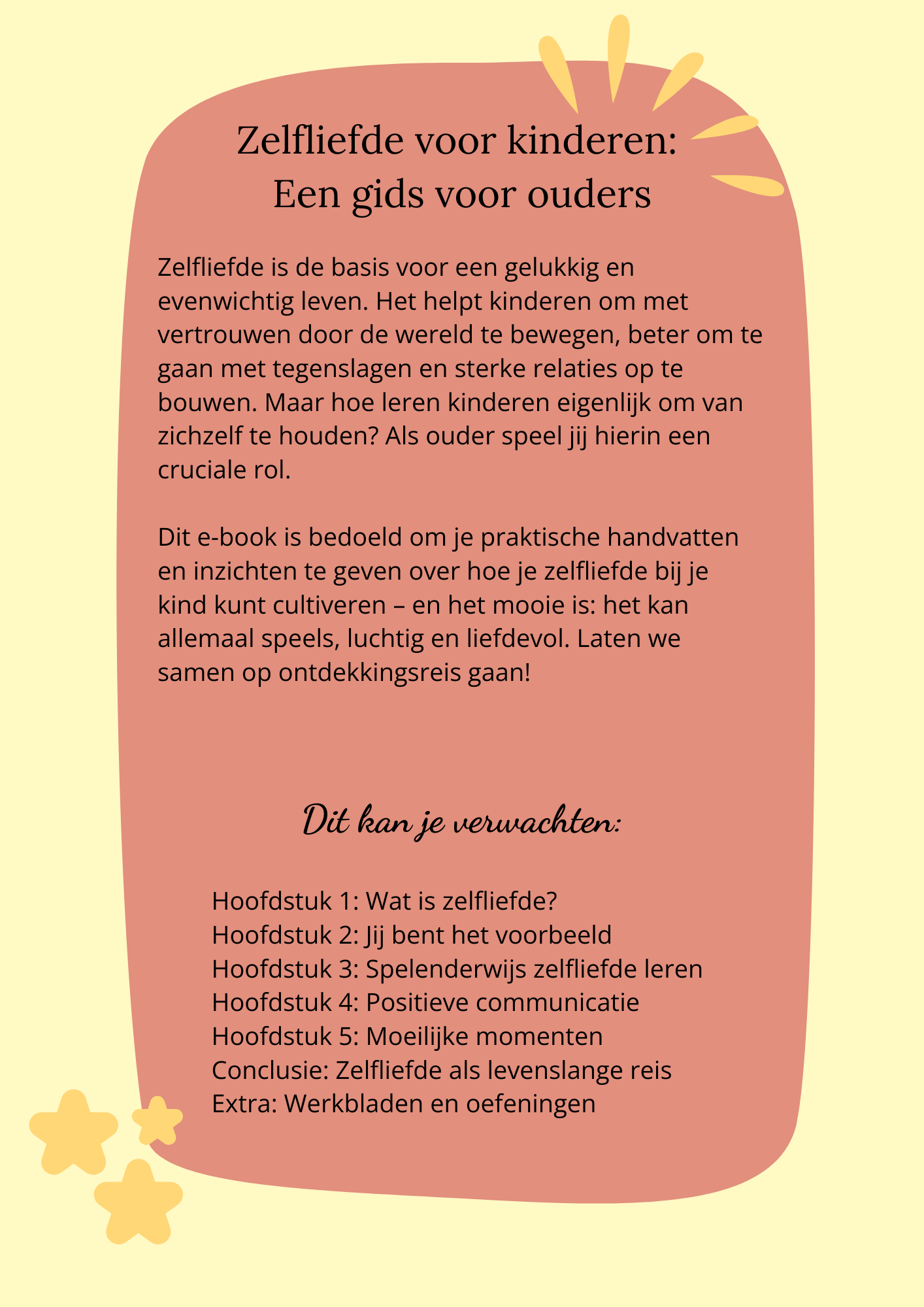 Kinderen en Zelfliefde: Bouwstenen voor een gelukkige toekomst | Digitaal product | Nederlandstalig