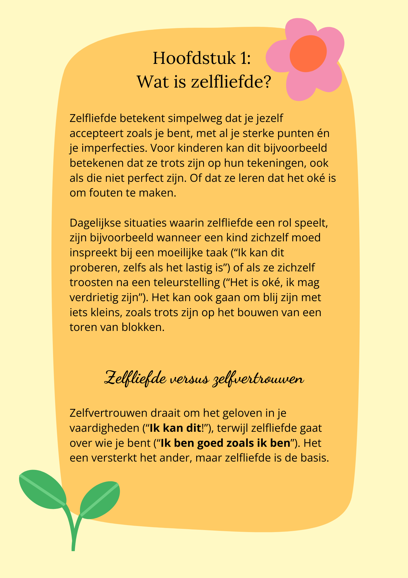 Kinderen en Zelfliefde: Bouwstenen voor een gelukkige toekomst | Digitaal product | Nederlandstalig