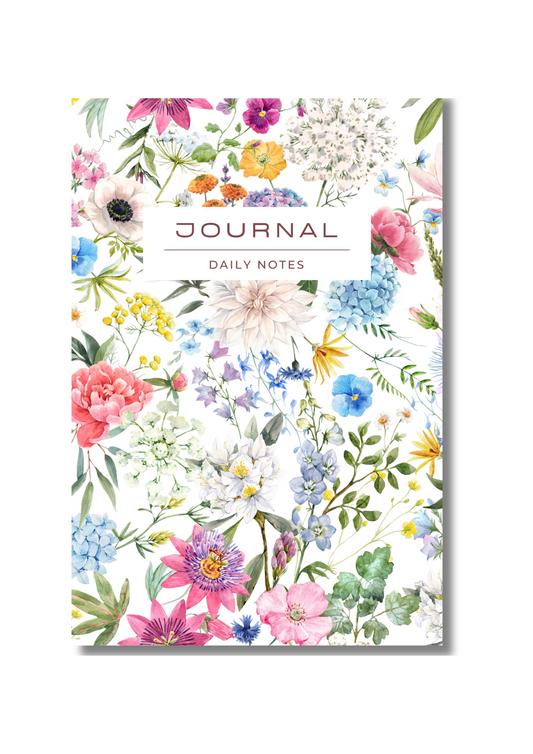 notitieboek bloemen a5