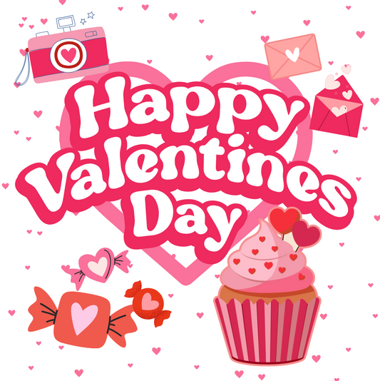 Vier iedere dag de liefde met dit superleuke Happy Valentine's Day kleurboek | 40 pagina's | Vierkant