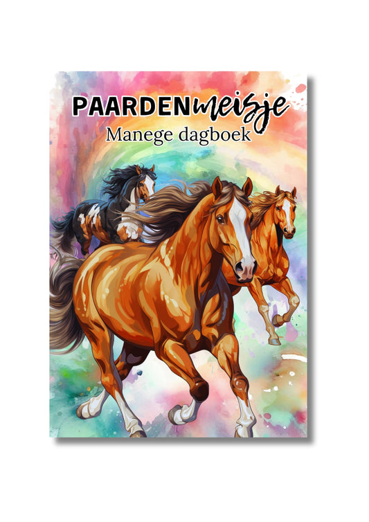 Paardenmeisje Manege Dagboek - Jouw eigen invulboek voor al je paardenavonturen!
