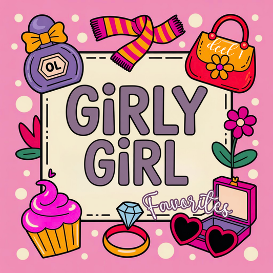 Girly Girl Favorites kleurboek met 50 superleuke kleurplaten