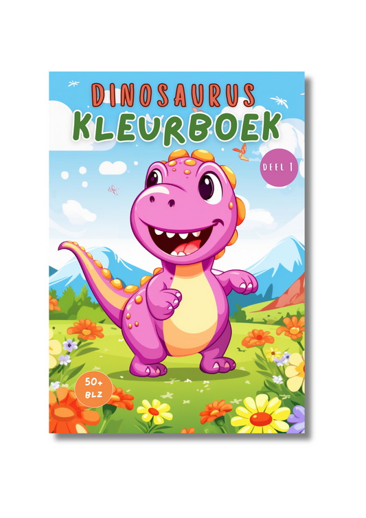 kleurboek dino